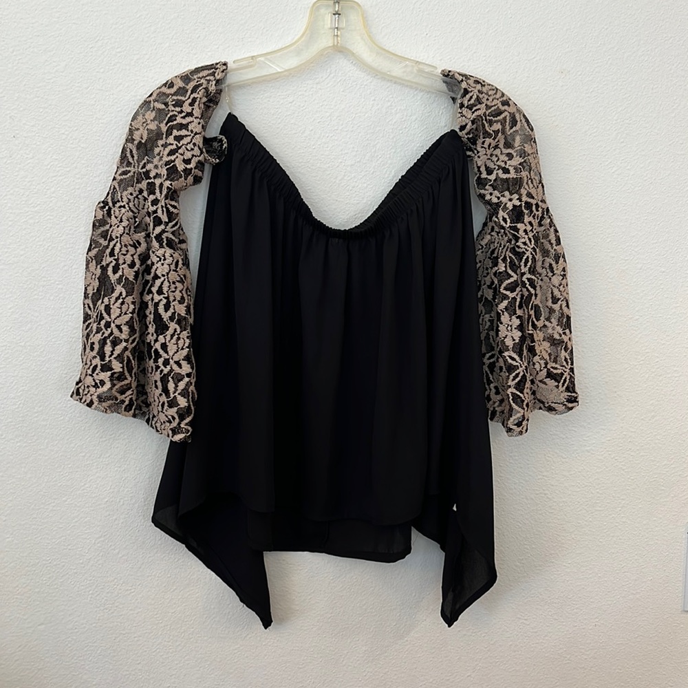 Off the shoulder shirt